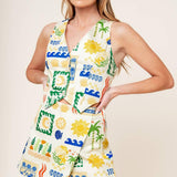 BON VOYAGE WOVEN VEST