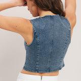 EURO SUMMER DENIM VEST