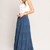 SUMMER SIMPLICITY LIGHTWEIGHT MAXI SKIRT