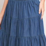 SUMMER SIMPLICITY LIGHTWEIGHT MAXI SKIRT