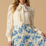 STARS IN MY HEART WOVEN MIDI SKIRT