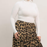 SEASONLESS STYLING WOVEN MAXI SKIRT