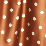 CHIC POLKA FLOW WOVEN FULL MAXI SKIRT