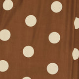 FRENCH GIRL POLKA DOT POWER MESH MIDI SKIRT