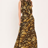 AMBERWING REVERIE WOVEN FULL MAXI SKIRT