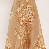 MOONLIT GARDEN PRINTED MAXI SKIRT