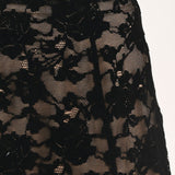 NOIR LACE MOONRISE WOVEN LACE CIRCLE SKIRT