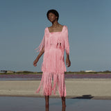 SOL SKIRT IN PALE PINK