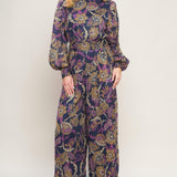 WHISPERING PINES WOVEN JUMPSUIT