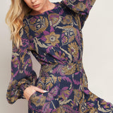 WHISPERING PINES WOVEN JUMPSUIT