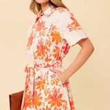 SOUTHERNMOST CHARM WOVEN ROMPER