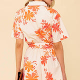 SOUTHERNMOST CHARM WOVEN ROMPER