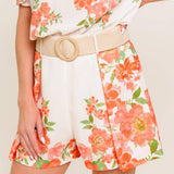 LOVELY DAYS IVORY WOVEN SHORT