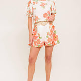 LOVELY DAYS IVORY WOVEN SHORT