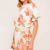 LOVELY DAYS IVORY WOVEN SHORT