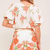 LOVELY DAYS IVORY WOVEN SHORT