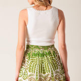 DISTANT ECHOES GREEN SHORTS