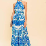 CROSS YOUR MIND WOVEN JUMPSUIT