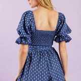 STAY ON YOUR MIND WOVEN ROMPER