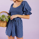 STAY ON YOUR MIND WOVEN ROMPER