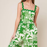 SIMPLY THE VIBE WOVEN JUMPSUIT