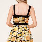 PERFECT TIMING WOVEN ROMPER
