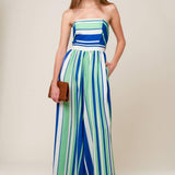 RIVERSIDE SIPS WOVEN JUMPSUIT