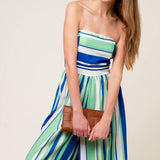 RIVERSIDE SIPS WOVEN JUMPSUIT