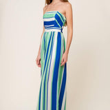 RIVERSIDE SIPS WOVEN JUMPSUIT
