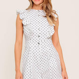 SUNNY MOOD WOVEN ROMPER