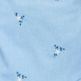 MOMENT OF CLARITY LIGHT INDIGO WOVEN SKORT