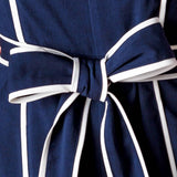 LAYTON NAVY WOVEN JUMPSUIT
