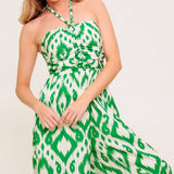 ANGELIC TOUCH GREEN WOVEN JUMPSUIT