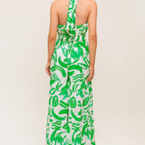 GARDEN WHISPER GREEN WOVEN JUMPSUIT