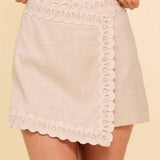 SURFING BY MOONLIGHT WOVEN SKORT