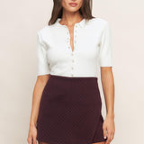 FRENCH GIRL WOVEN SKORT