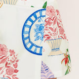 SUMMER PORCELAIN WOVEN SKORT