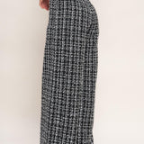 ÉCHEC PARISIEN KNIT TOP AND TWEED PANT JUMPSUIT