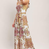 MEDITERRANEAN DREAM WOVEN JUMPSUIT