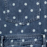 EVERYDAY POLKA OVERALL DENIM JUMPSUIT