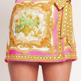 VINTAGE HEIRESS WOVEN SKORT