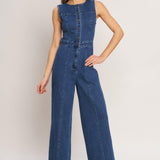CITY STROLL DENIM JUMPSUIT