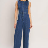 CITY STROLL DENIM JUMPSUIT