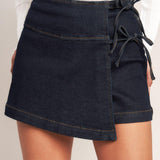 WEEKEND READY DENIM SKIRT