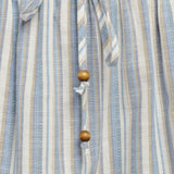 COASTAL DAY STRIP WOVEN PANTS