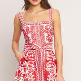 EURO SUMMER WOVEN ROMPER
