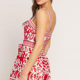 EURO SUMMER WOVEN ROMPER