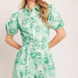 GARDEN GLOW WOVEN ROMPER