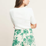 BOTANICAL POP WOVEN SKORT