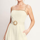 THE QUIET STATEMENT WOVEN JUMPSUIT